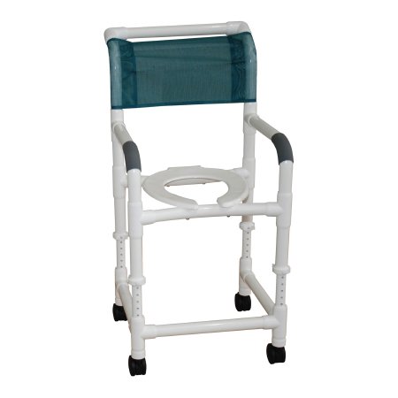MJM International Shower Chair MJM International PVC Frame 700 lbs. Weight Capacity - Each - 118-3TW-ADJ-EA