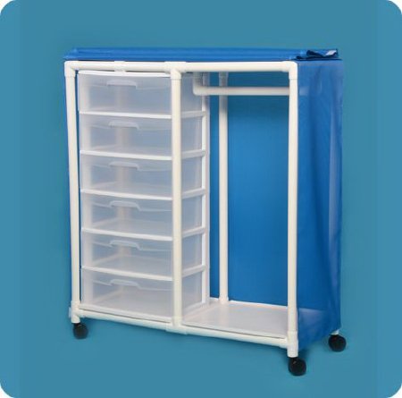IPU Garment Rack Wineberry Mesh - Each - VL GR66-EA
