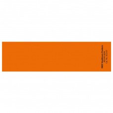 First Healthcare Products Blank Label Instructional Label Orange Paper 1-3/8 X 5-3/8 Inch - Roll of 1 - 5043-07-RL