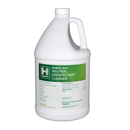 Canberra Husky® 800 Surface Disinfectant Cleaner Quaternary Based J-Fill® Dispensing Systems Liquid Concentrate 1 gal. Jug Ocean Breeze Scent NonSterile - Case of 4 - HSK-800-05-CS