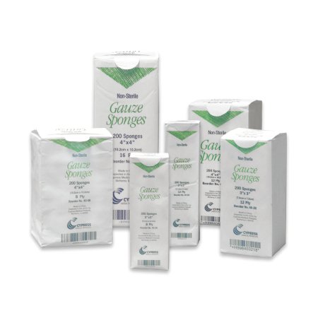 McKesson Medical Surgical Gauze Sponge McKesson 2 X 2 Inch 200 per Pack NonSterile 8-Ply Square - Case of 5000 - 40-28-CS