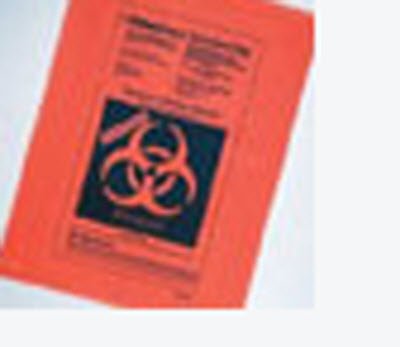 Fisher Scientific Biohazard Waste Bag Fisherbrand™ Orange Bag HDPE 24 X 30 Inch - Case of 100 - 01815B-CS