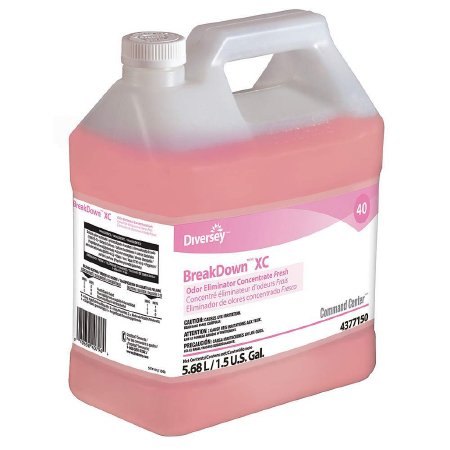 Lagasse Deodorizer Diversey™ BreakDown™ XC Liquid Concentrate 1.5 gal. Jug Fresh Scent - Case of 2 - DVS94377150-CS