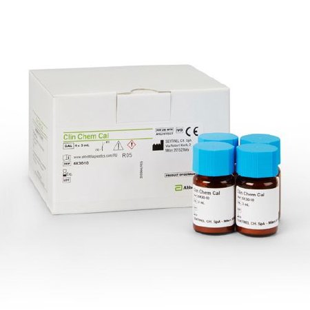 Abbott Calibrator Architect™ Clin Chem Cal 4 X 3 mL - Each - 06K3010-EA