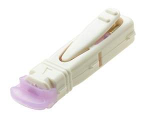 Owen Mumford Safety Lancet Unistik 3 30 Gauge Retractable Push Button Activation Finger - Box of 100 - AT 1022-BX