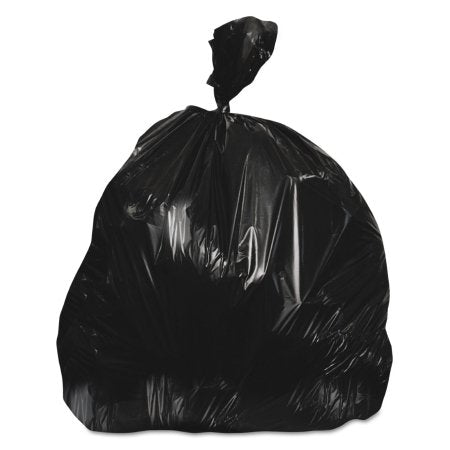 Colonial Bag Corp Trash Bag Colonial Bag 7 gal. Black LLDPE 0.35 mil 20 X 21 Inch X-Seal Bottom Flat Pack - Case of 1 - CBB21L-CS