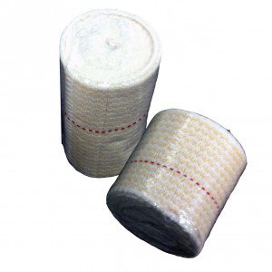Carolina Narrow Fabric Elastic Bandage E-Wrap 2 Inch X 5 Yard Double Hook and Loop Closure Natural NonSterile Standard Compression - Box of 10 - EB-2-BX