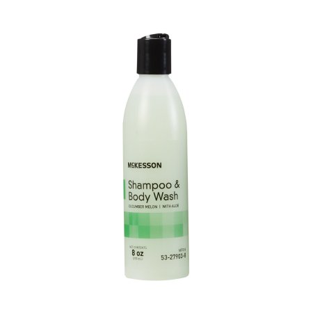McKesson Shampoo and Body Wash McKesson 8 oz. Flip Top Bottle Cucumber Melon Scent - Each - 53-27903-8-EA