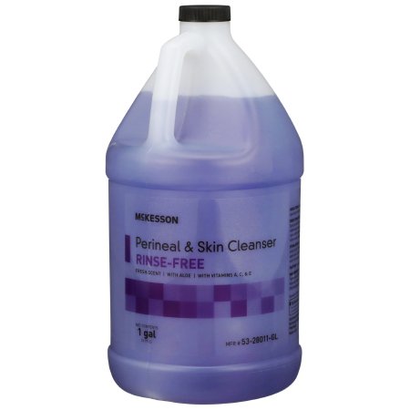 McKesson Rinse-Free Perineal Wash McKesson Liquid 1 gal. Jug Fresh Scent - Case of 4 - 53-28011-GL-CS