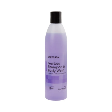 McKesson Tearless Shampoo and Body Wash McKesson 12 oz. Flip Top Bottle Lavender Scent - Each - 53-29004-12-EA
