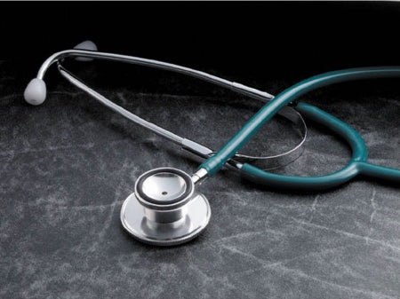 Dukal Classic Stethoscope Gray 1-Tube 22 Inch Tube Double Sided Chestpiece - Each - 1200GY-EA