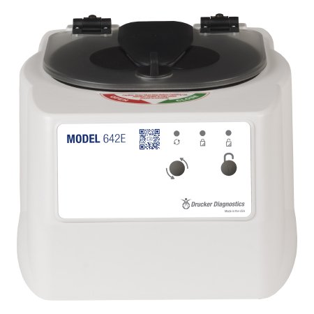 Drucker Single Speed Centrifuge 600 Series 6 Place Horizontal Rotor Fixed Speed 3,380 RPM - Each - 00-018-009-001-EA