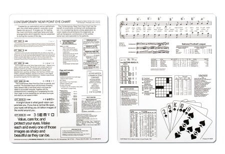 Bernell/Vision Training Products Eye Chart Depth Perception Test - Each - RI11900R-EA