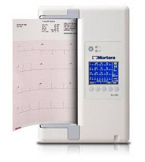 Welch Allyn Electrocardiograph ELI™ 230 AC Power / Battery Operated LCD Display Resting - Each - BUR230-A-EA