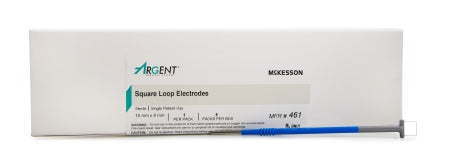 McKesson LEEP/LLETZ Electrode McKesson Argent™ Tungsten Wire Square Loop Tip Disposable Sterile - Box of 5 - 461-BX