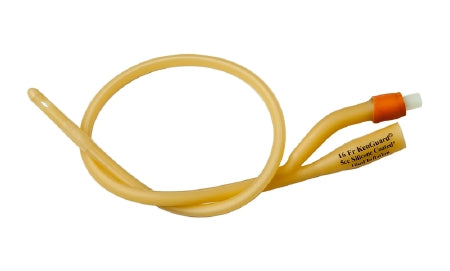 Teleflex LLC Foley Catheter Rusch Gold® 3-Way Standard Tip 30 cc Balloon 26 Fr. Silicone Coated Latex - Box of 10 - 183430260-BX