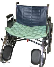 Alimed Bariatric Seat Cushion Waffle® Bariatric 22 W X 28 D X 2 H Inch Air Cells - Each - 10866-EA