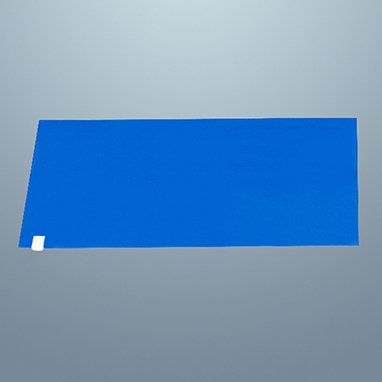 Health Care Logistics Adhesive Floor Mat Tacky Mat® 18 X 45-1/2 Inch Blue Polyethylene - Case of 120 - 5602-01-CS