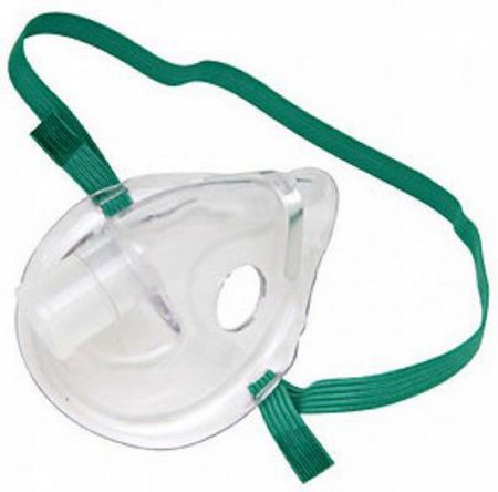 Omron Healthcare Aerosol Mask Elongated Style Pediatric Adjustable Head Strap - Each - 9921-EA