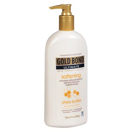 Chattem Hand and Body Moisturizer Gold Bond® Ultimate Softening Skin Therapy 14 oz. Pump Bottle Scented Lotion - Each - 04116706654-EA