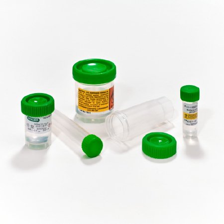 Caplugs Prefilled Formalin Container Histoware™ 10 mL Fill in 20 mL (0.67 oz.) Screw Cap Warning Label NonSterile - Case of 100 - 308-1103-G8K-CS