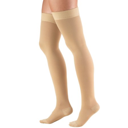 Truform Compression Stocking Truform® Thigh High Medium Beige Closed Toe - Each - 8848-BG-MED-EA