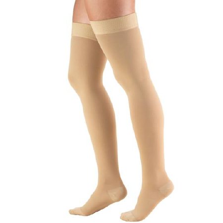 Truform Compression Stocking Truform® Thigh High Small Beige Closed Toe - Each - 8868-BG-SM-EA