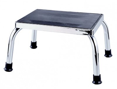 Graham-Field Step Stool 1 Step Steel Frame 8 Inch Step Height - Case of 2 - GF1841-2-CS