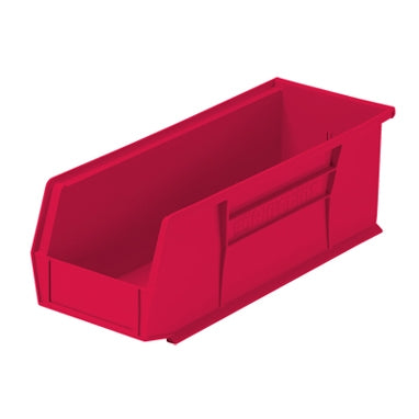 Health Care Logistics Storage Bin HCL® Super Tough Red Plastic 5 X 5-1/2 X 14-3/4 Inch - Each - 1403R-EA