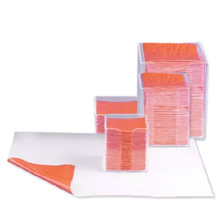 Current Technologies Biohazard Wipe Bio-Screen® Heavy Absorbency White / Orange NonSterile Cellulose / Polyethylene 4 X 4 Inch Disposable - Case of 2000 - BH44200-CS