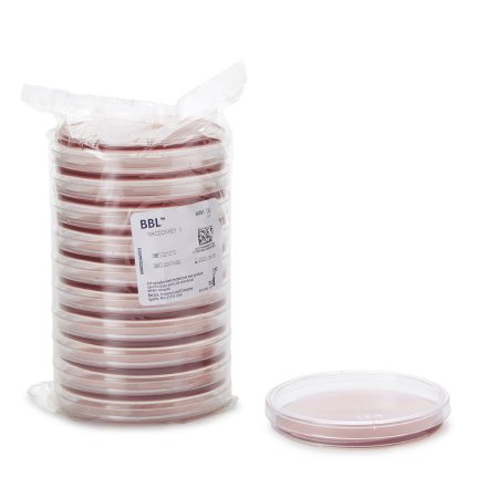 BD Prepared Media BD BBL™ MacConkey II Agar Light Beige Mono-Plate Format - CT/100 - 221270-CT