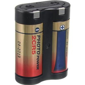 Acuderm Lithium Battery Pack Panasonic® 2CR5 Cell 6V Disposable 2 Pack - Each - 3GENDL100B-EA