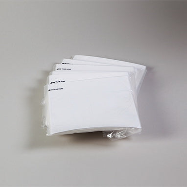 Health Care Logistics Cleanroom Wipe SterileSorb™ White Sterile Cellulose / Polyester 9 X 9 Inch Disposable - Pack of 25 - 18956-PK