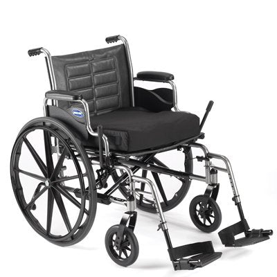 Invacare Wheelchair Tracer® IV Dual Axle Desk Length Arm Footrest Midnight Blue Upholstery 20 Inch Seat Width Adult 350 lbs. Weight Capacity - Each - 1192357-EA