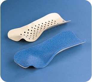 Bird & Cronin Wrist / Forearm Splint Padded Aluminum / Foam Left Hand Beige / Blue Child Size - Each - 08146861-EA