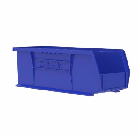 Akro-Mils Storage Bin AkroBins® Blue Plastic 5 X 5-1/2 X 14-3/4 Inch - Box of 12 - 30234BLUE-BX