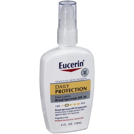Beiersdorf Sunscreen Eucerin® SPF 30 Lotion 4 oz. Pump Bottle - Each - 07214063429-EA