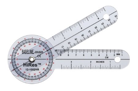 Fabrication Enterprises Baseline® Goniometer - Each - 12-1002HR-EA