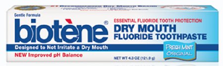 Glaxo Consumer Products Toothpaste Biotène® Fresh Mint Flavor 4.3 oz. Tube - Each - 00135055701-EA