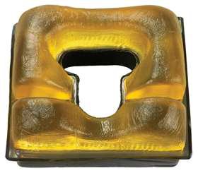 Alimed Prone Head Positioner with Tube Access AliGel™ 10-5/8 W X 9 D X 5-1/4 H Inch Gel Freestanding - Each - 925815-EA