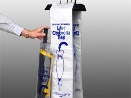 Elkay Plastics Open Ended Umbrella Bag 1-1/2 X 7 X 35 Inch 0.7 mil - Case of 1000 - UB0735-CS