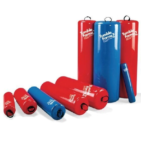 Patterson Medical Supply Tumble Forms 2® Therapy Foam Roller Blue Foam / Vinyl 10 X 36 Inch - Each - 2794C-EA