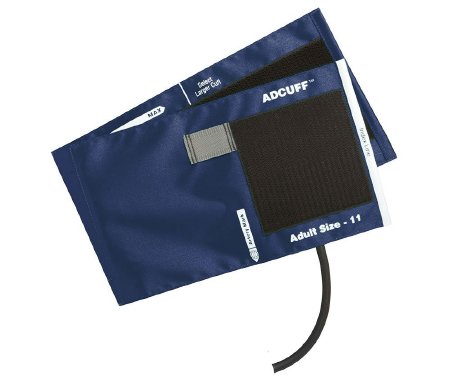 American Diagnostic Corp Reusable Blood Pressure Cuff Adcuff™ 23 to 40 cm Arm Nylon Cuff Adult Cuff - Each - 845-11AN-1F-EA
