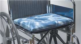 Alimed Seat Cushion Skil-Care™ Sittin' Pretty 18 W X 16 D X 2 H Inch Gel - Each - 1674/BLUE/NA-EA