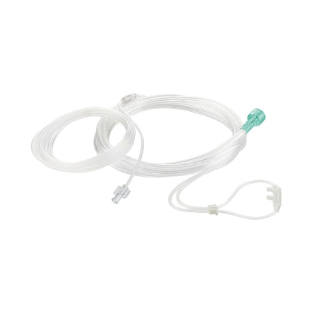 Smiths Medical ASD, Inc. ETCO2 Nasal Sampling Cannula with O2 Delivery With Oxygen Delivery Universal Curved Prong / NonFlared Tip - Case of 50 - 001293-CS