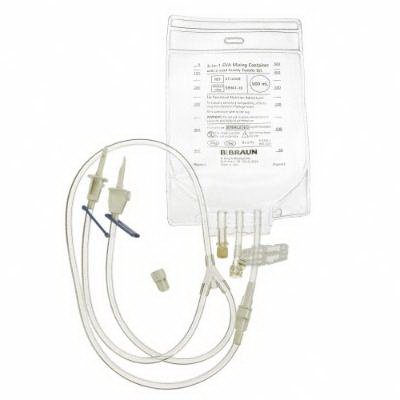 B. Braun EVA Gravity Mixing Container 500 mL - Case of 40 - 2112359-CS