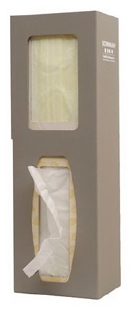 Bowman Manufacturing Hyqiene Dispensing Box Holder Bowman® 4.29 X 7.21 X 15.11 Inch - Each - KS123-0529-EA