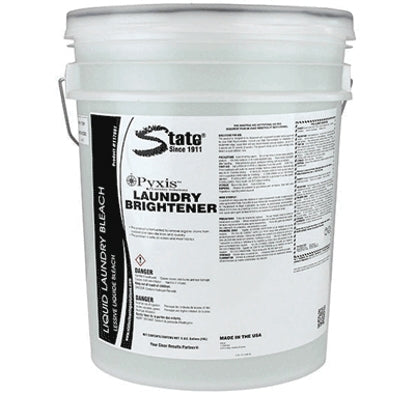 State Cleaning Solutions Laundry Brightener Pyxis™ 5 gal. Pail Liquid Concentrate Scented - Each - 117691-EA