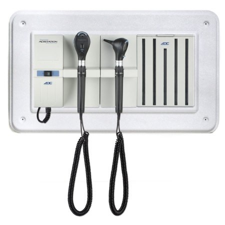American Diagnostic Corp Otoscope Wall Transformer Adstation™ Coaxial Wall Station 3.5 Volt LED - Each - 5610L-3W-EA