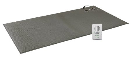 Smart Caregiver Floor Mat Alarm System Smart Caregiver™ Basic Exit Monitor 24 X 48 Inch Floor Mat Gray - Each - BFM7-SYS-EA